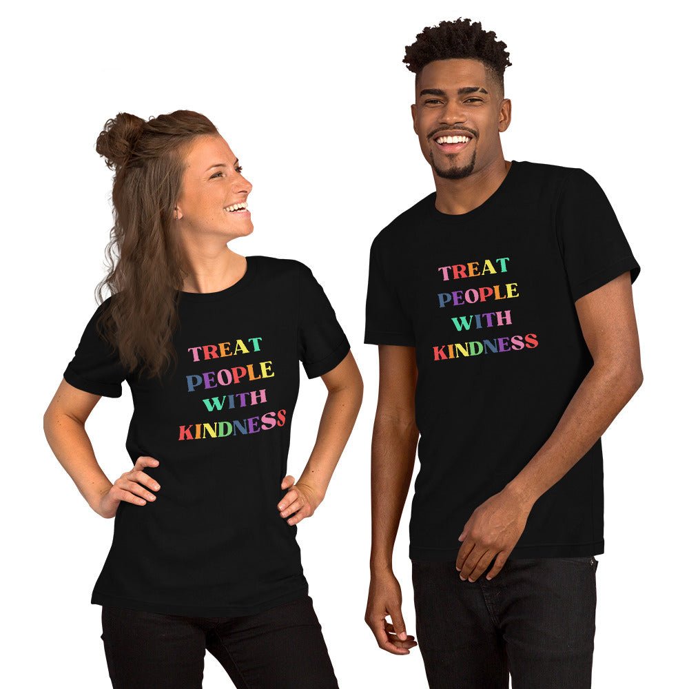 Treat People With Kindness Printed Unisex T-shirt - The Kindness Cause