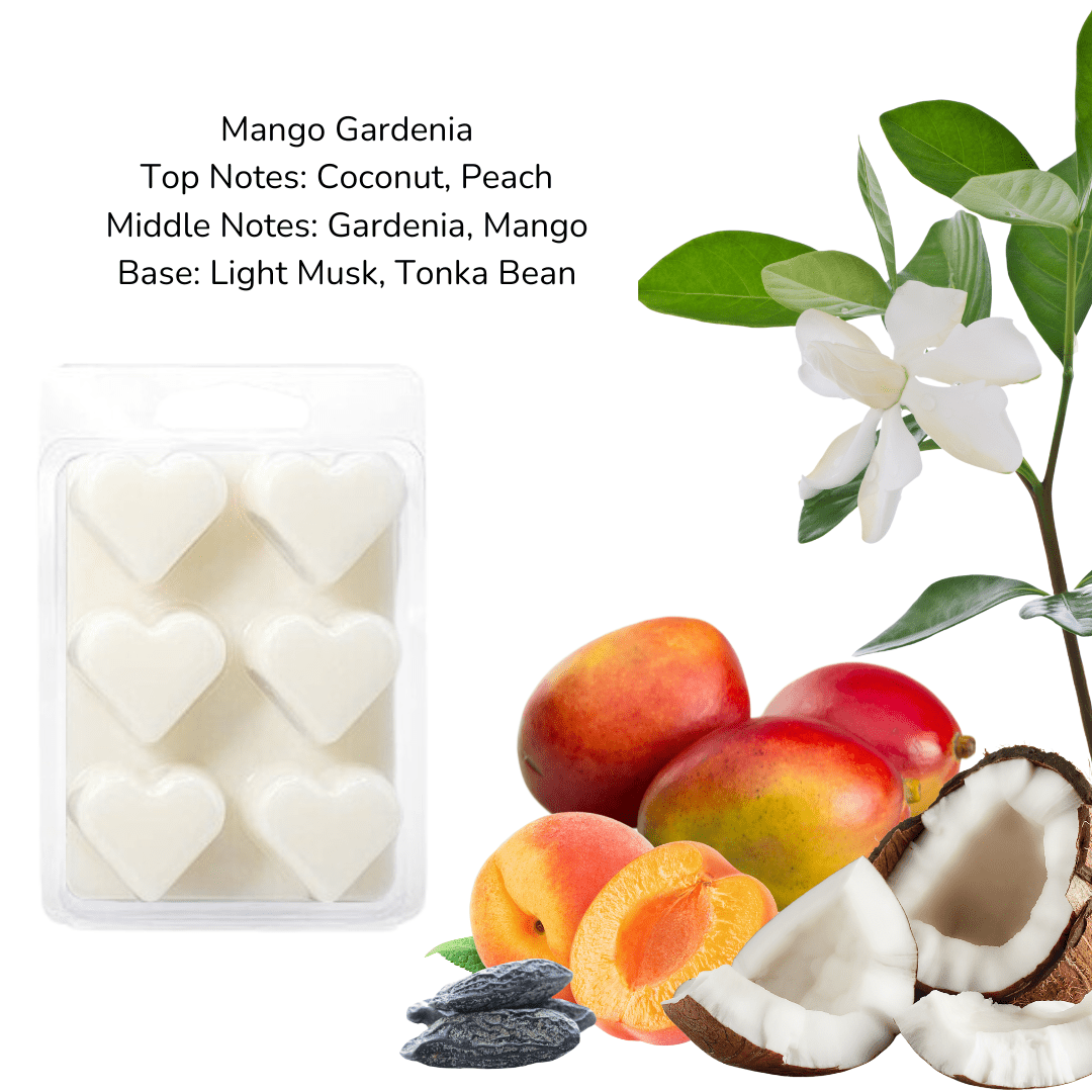 Wax Candle Melts - Mango Gardenia - The Kindness Cause