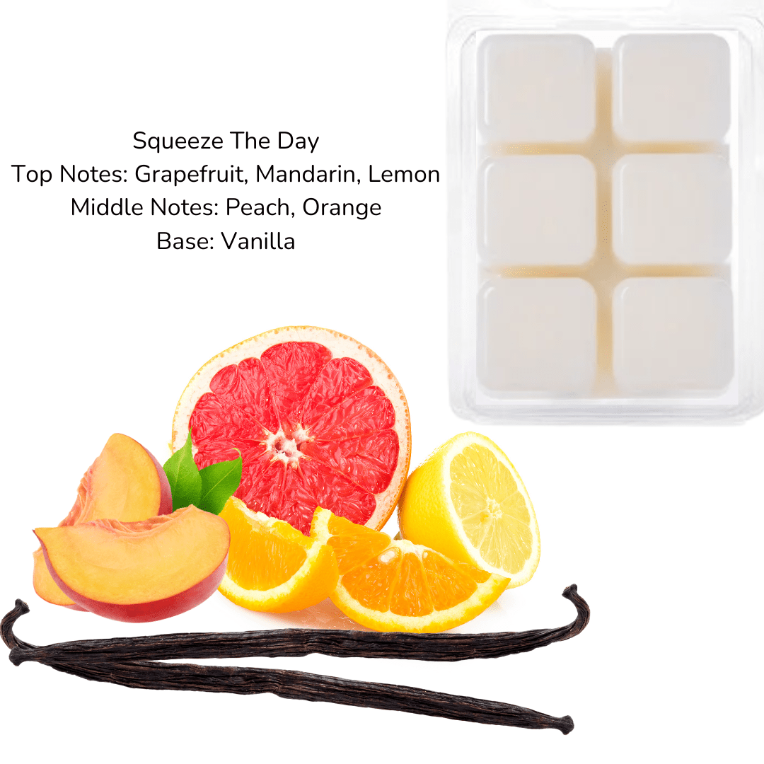 Wax Candle Melts - Squeeze The Day - The Kindness Cause