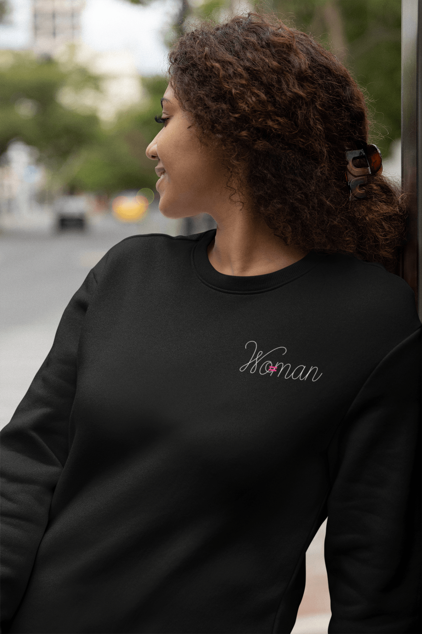 Women's Equality Embroidered Unisex Sweatshirt - The Kindness Cause