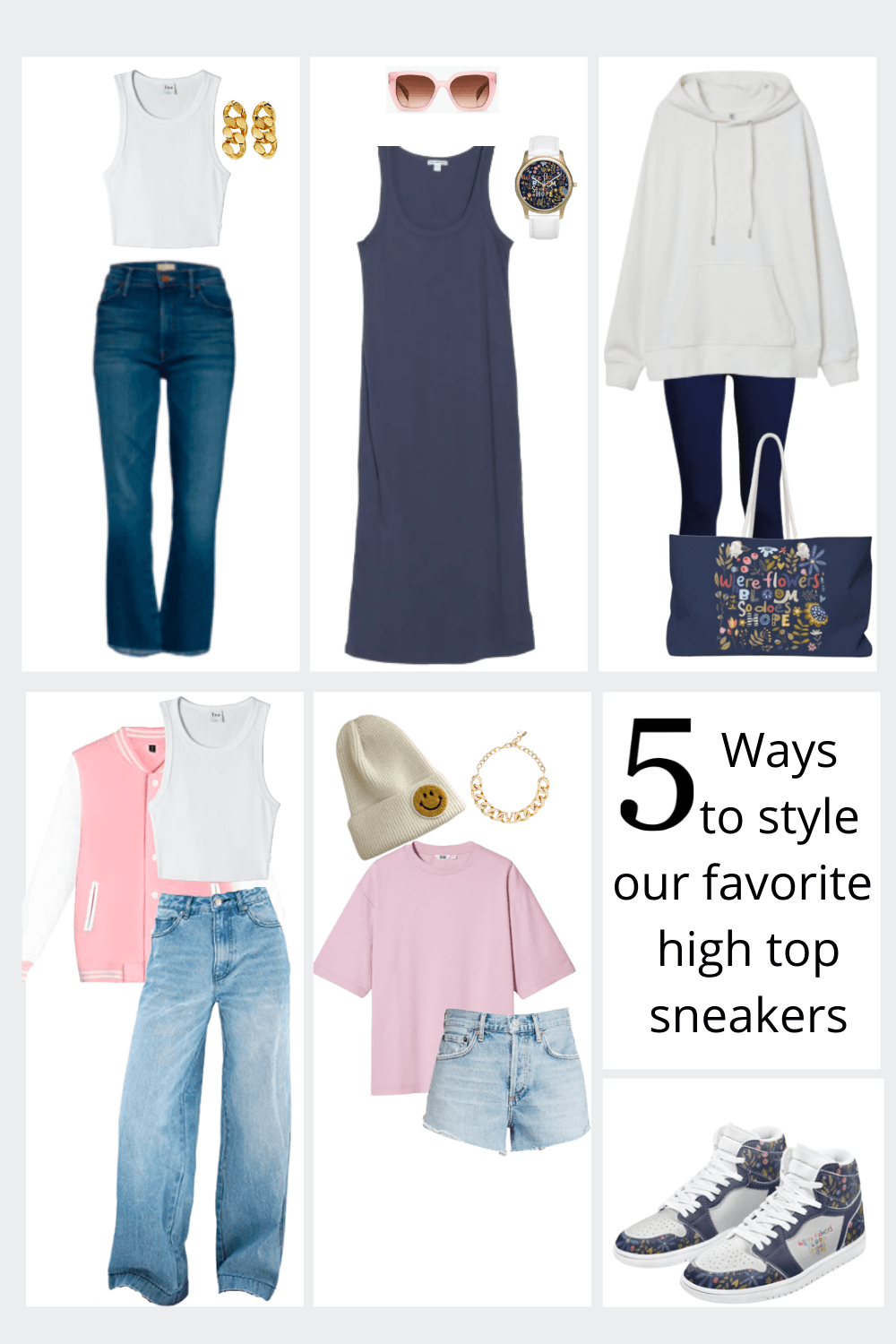 Five Ways to Style Our Favorite High Top Sneakers - The Kindness Cause