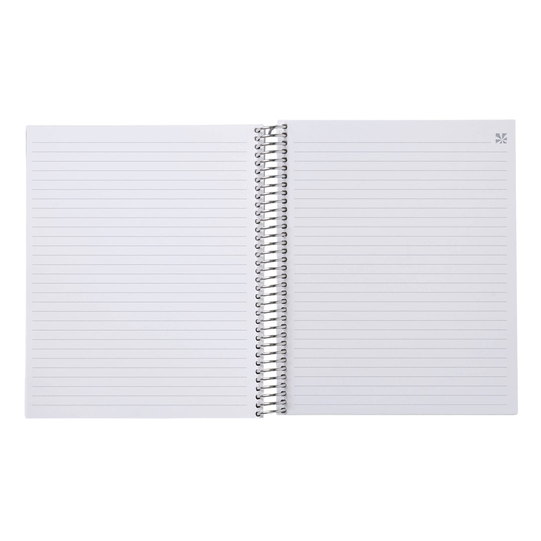 7x9 Legacy Coiled Lined Notebook
