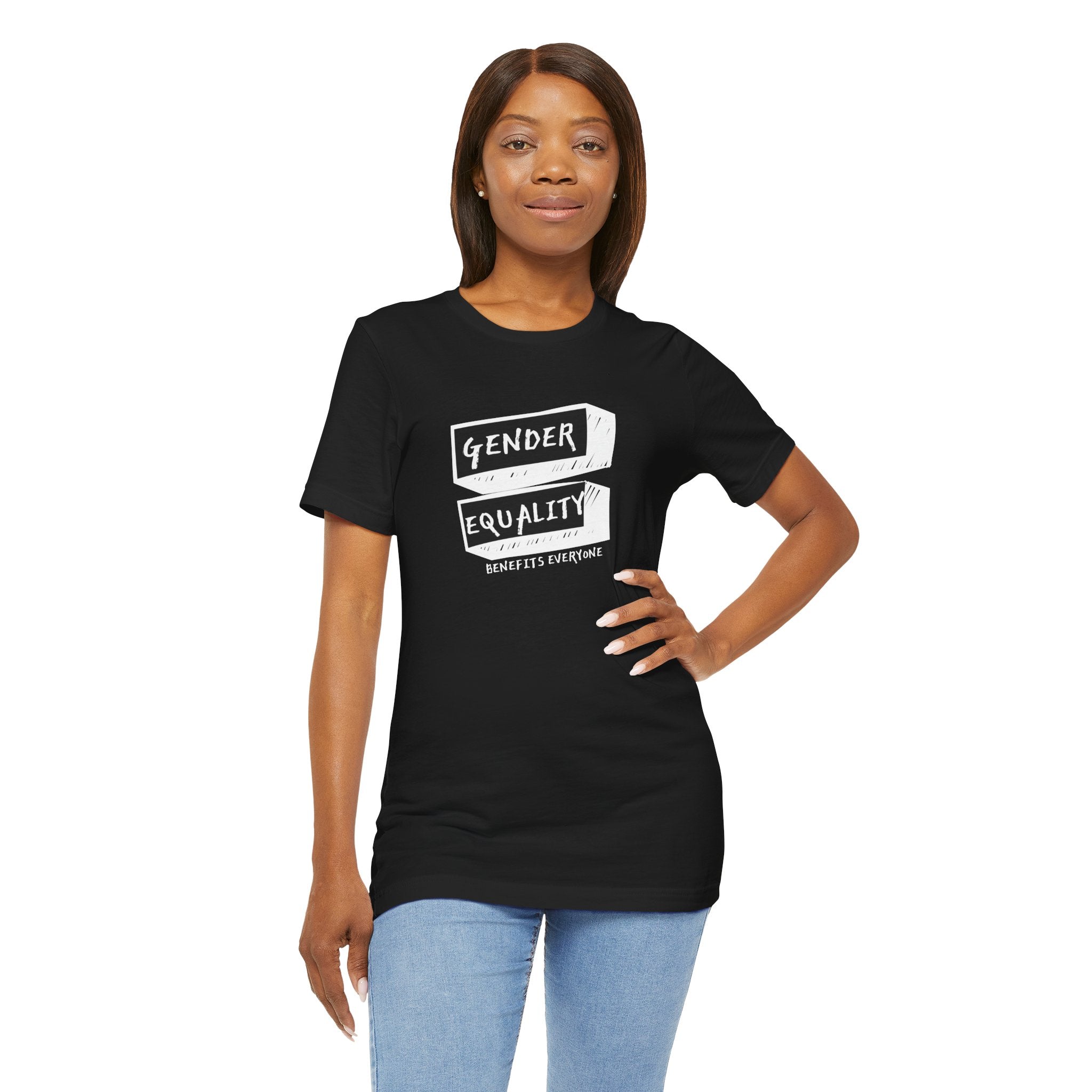 Gender Equality Benefits Everyone Unisex Jersey Tee