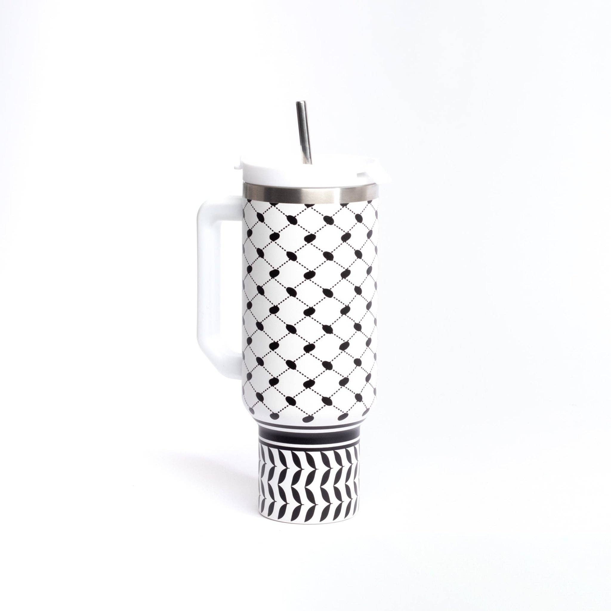 40 Oz. Kufiya Tumbler - The Kindness Cause