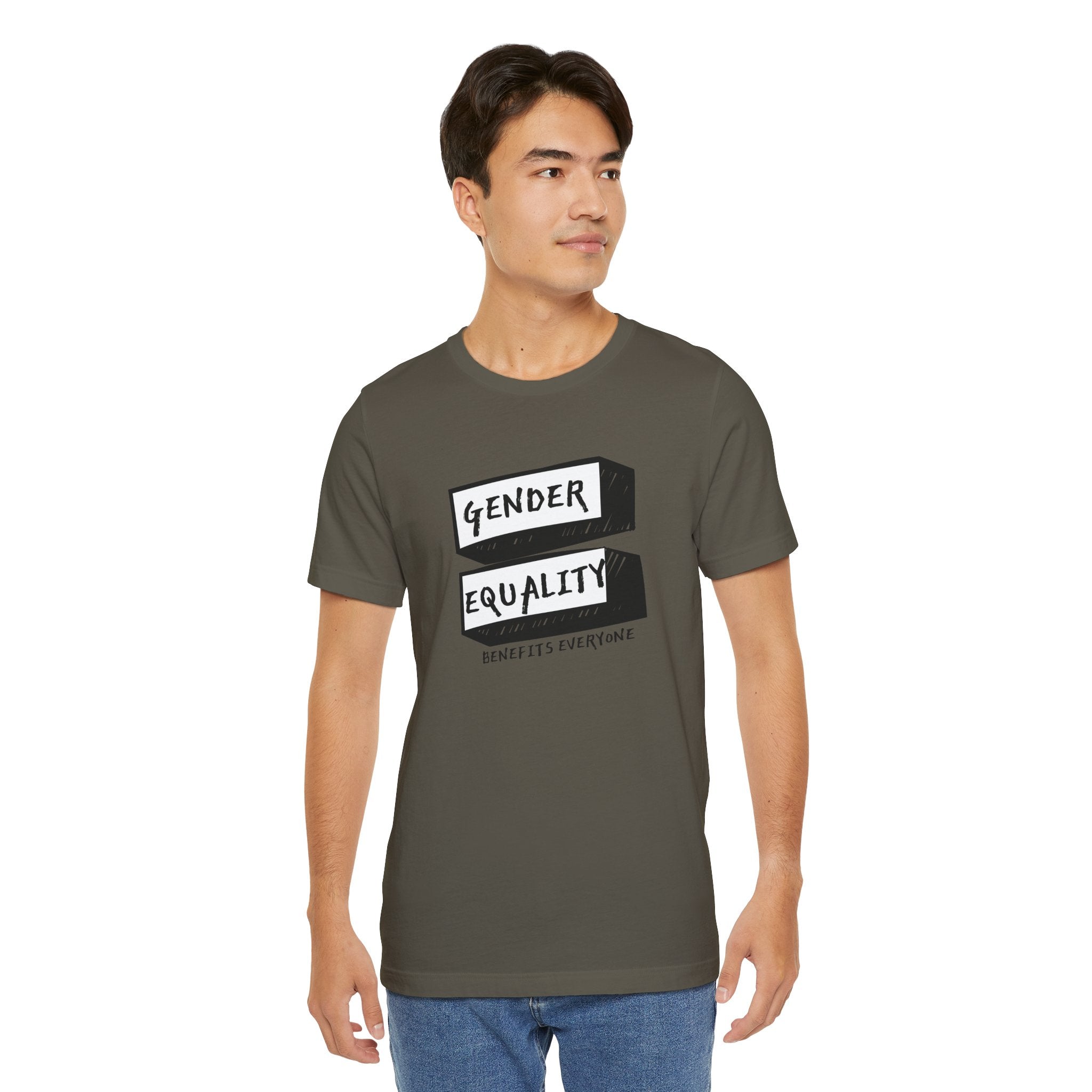 Gender Equality Benefits Everyone Unisex Jersey Tee