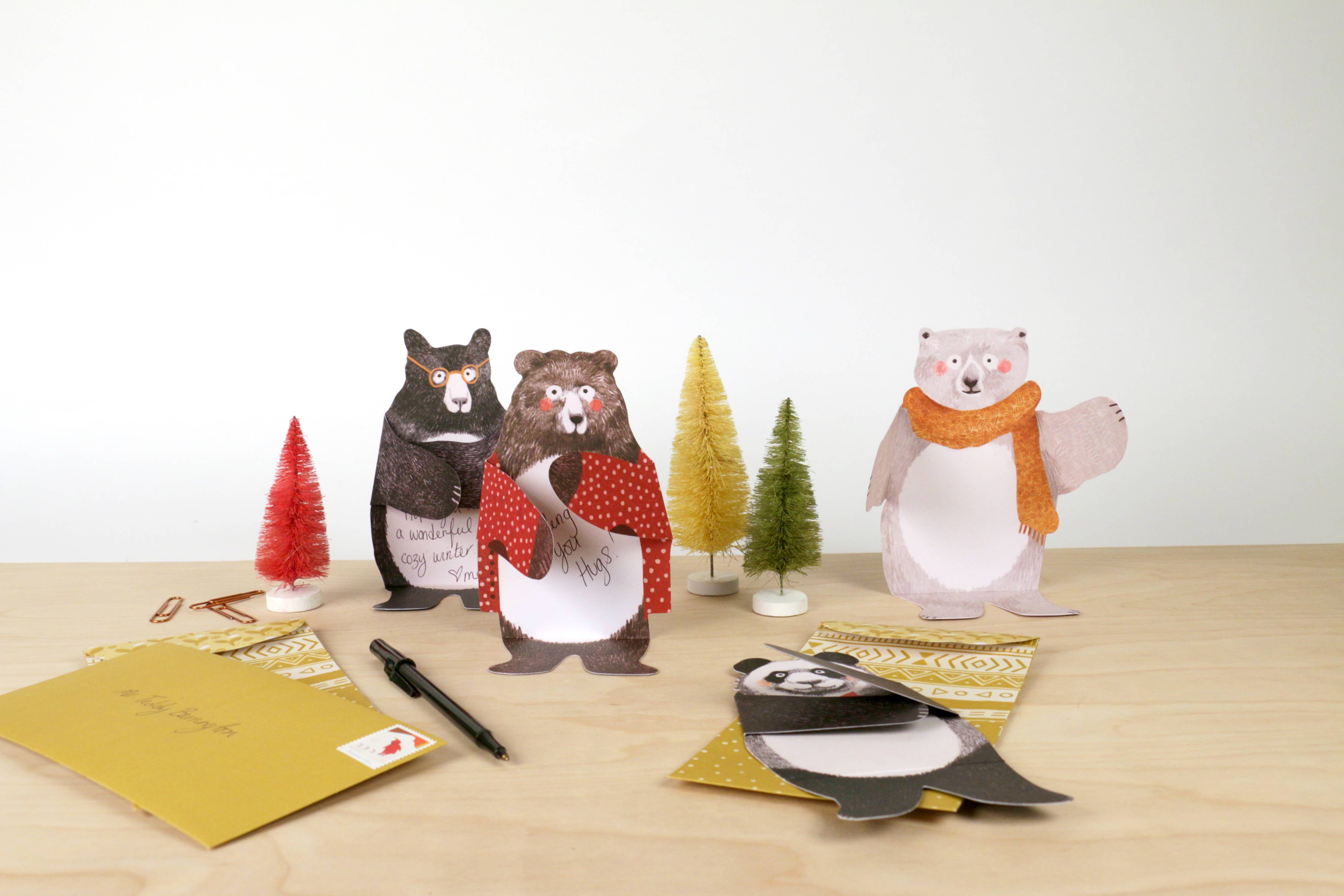 Bear Hugs Notecards