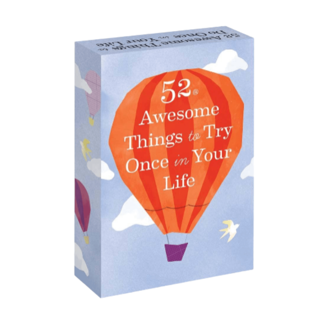 52 Awesome Things to Try Once in Your Life Cards - The Kindness Cause