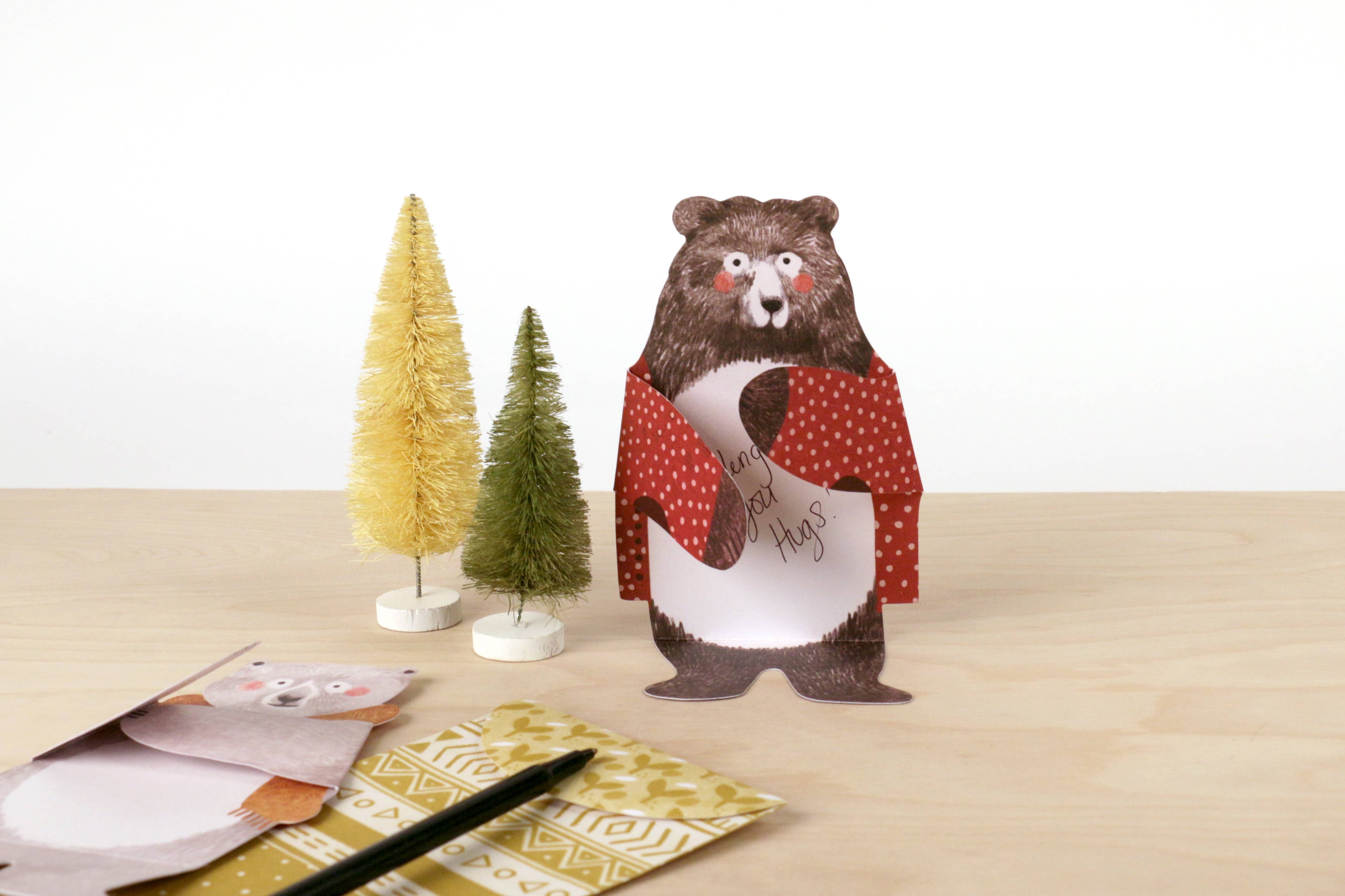 Bear Hugs Notecards