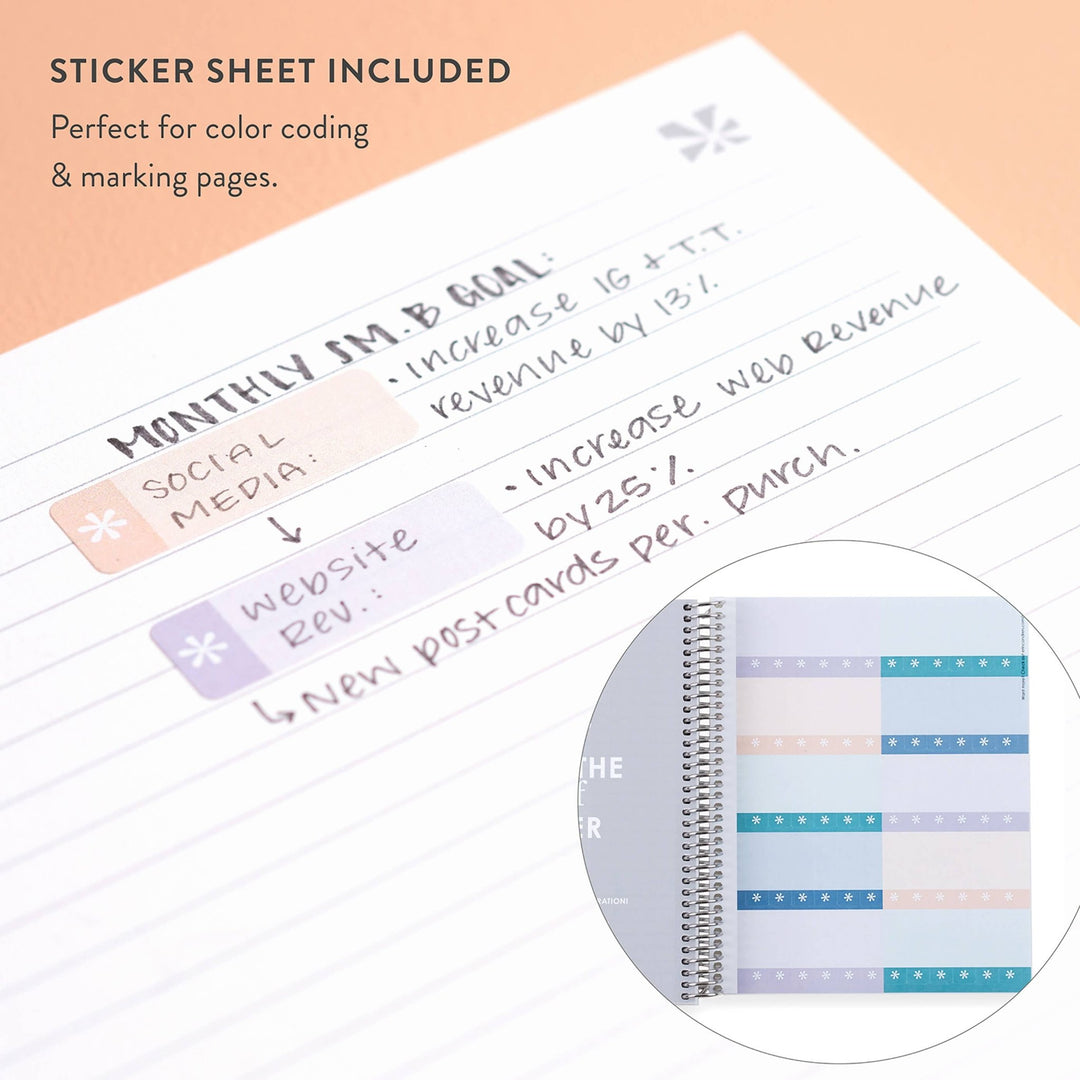 7x9 Legacy Coiled Lined Notebook - The Kindness Cause