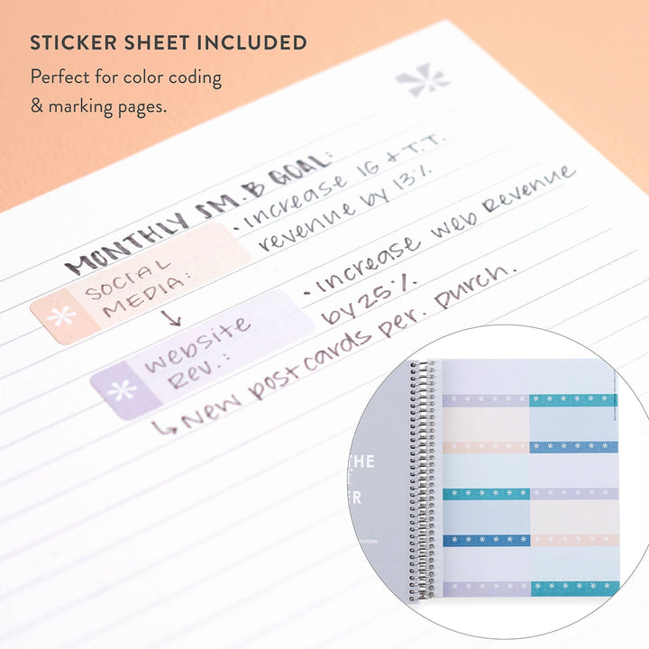 7x9 Legacy Coiled Lined Notebook - The Kindness Cause