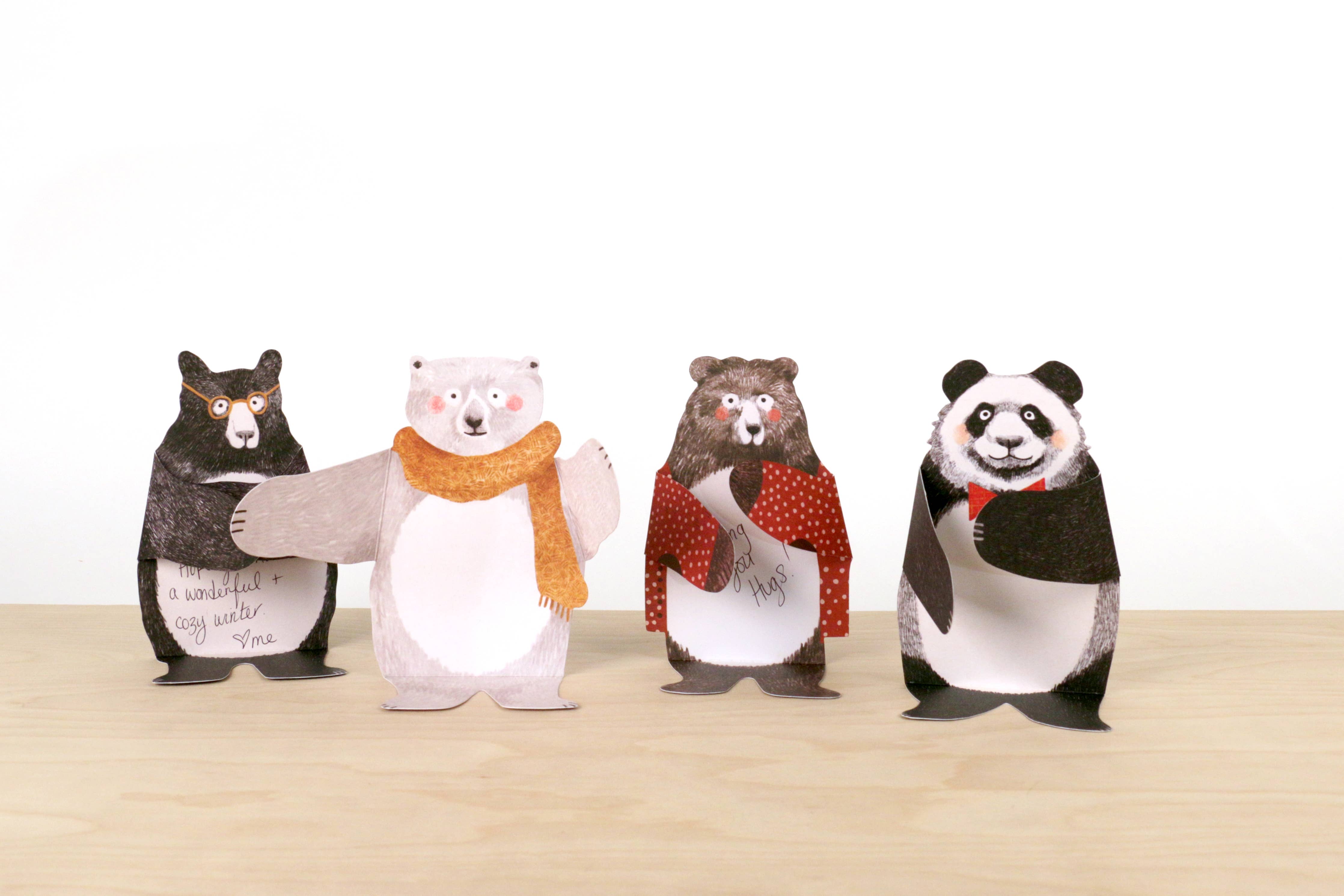 Bear Hugs Notecards