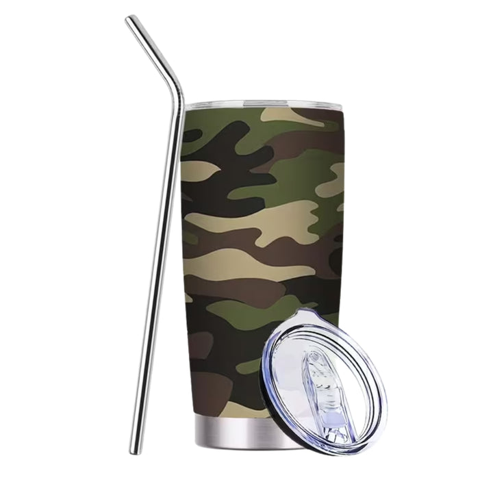 Camo 20 oz. Double-Wall Vacuum Insulated Stainless Steel Tumbler