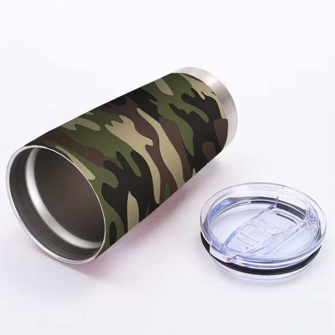 Camo 20 oz. Double-Wall Vacuum Insulated Stainless Steel Tumbler
