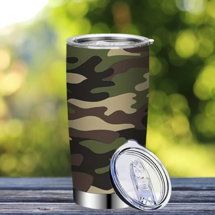 Camo 20 oz. Double-Wall Vacuum Insulated Stainless Steel Tumbler