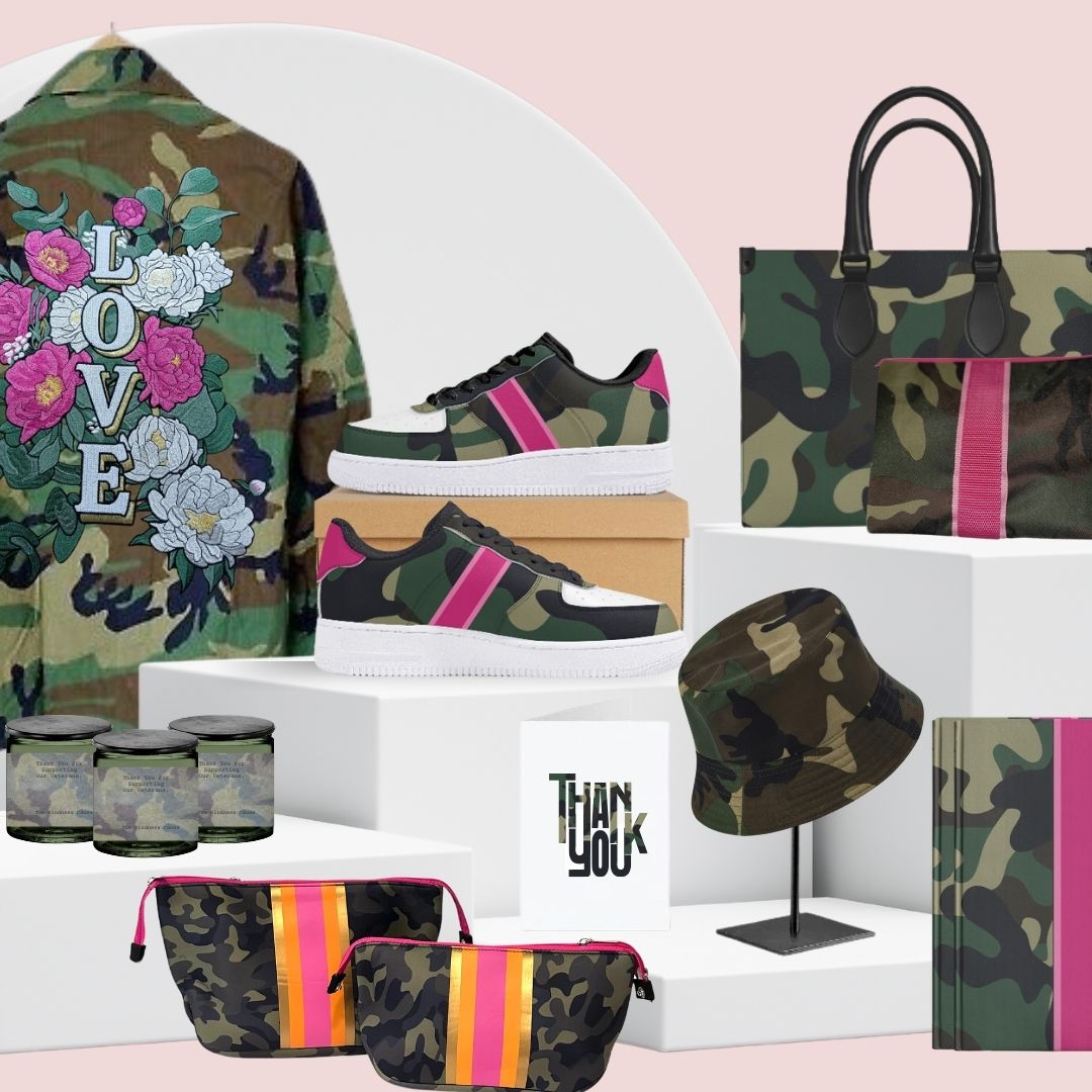 Shop Camo For A Cause with Camo Gifts That Give Back and Support U.S. VETS | The Kindness Cause