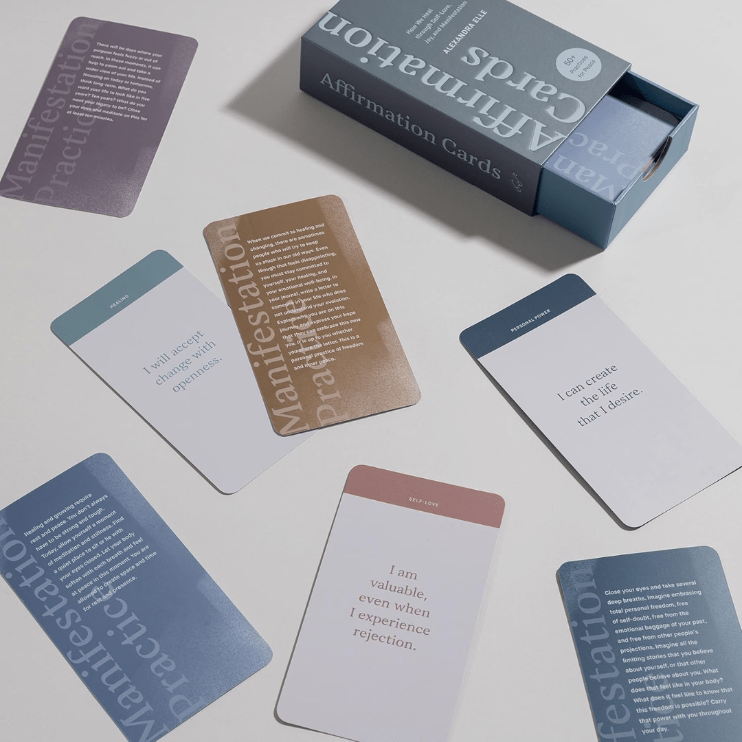 Affirmation Cards: How We Heal through Self - Love, Joy, and Manifestation - The Kindness Cause