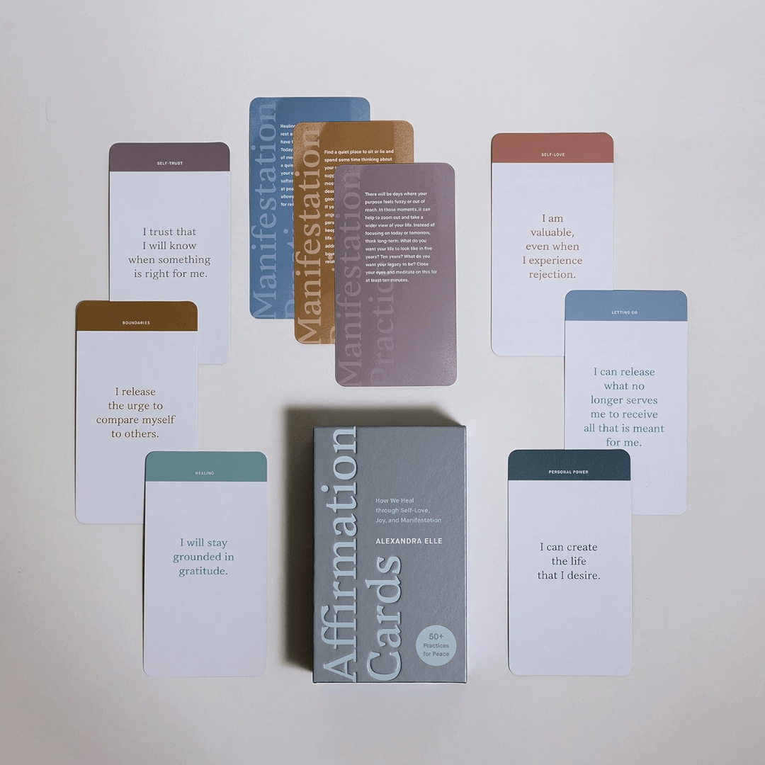Affirmation Cards: How We Heal through Self - Love, Joy, and Manifestation - The Kindness Cause