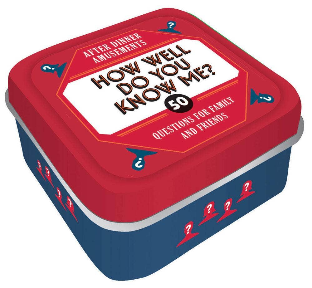 After Dinner Amusements: How Well Do You Know Me? - The Kindness Cause