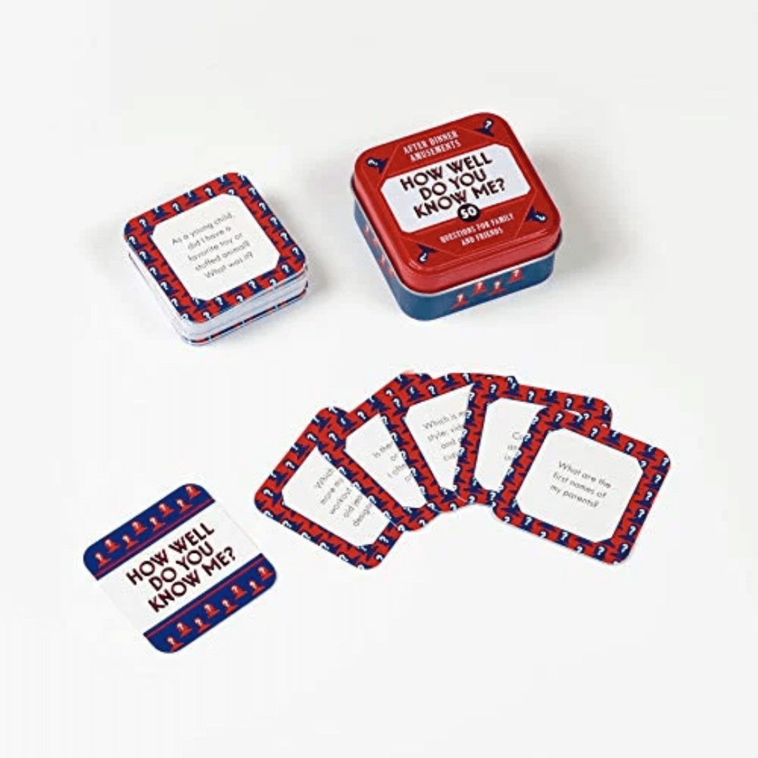 After Dinner Amusements: How Well Do You Know Me? - The Kindness Cause