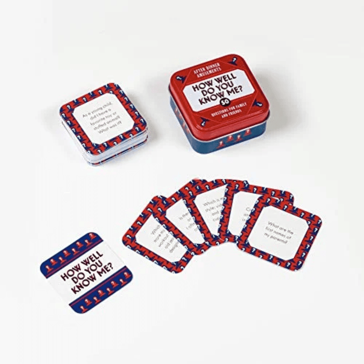 After Dinner Amusements: How Well Do You Know Me? - The Kindness Cause
