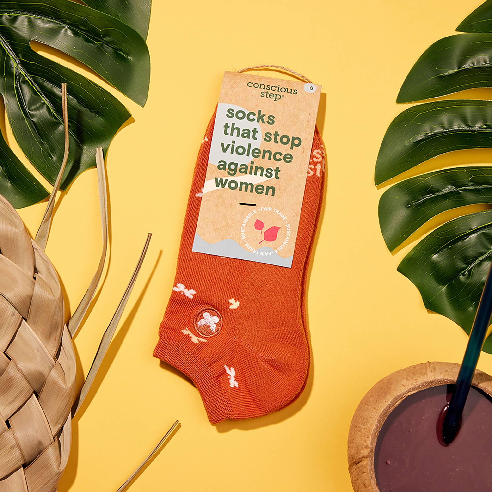 Ankle Socks that Stop Violence Against Women - The Kindness Cause