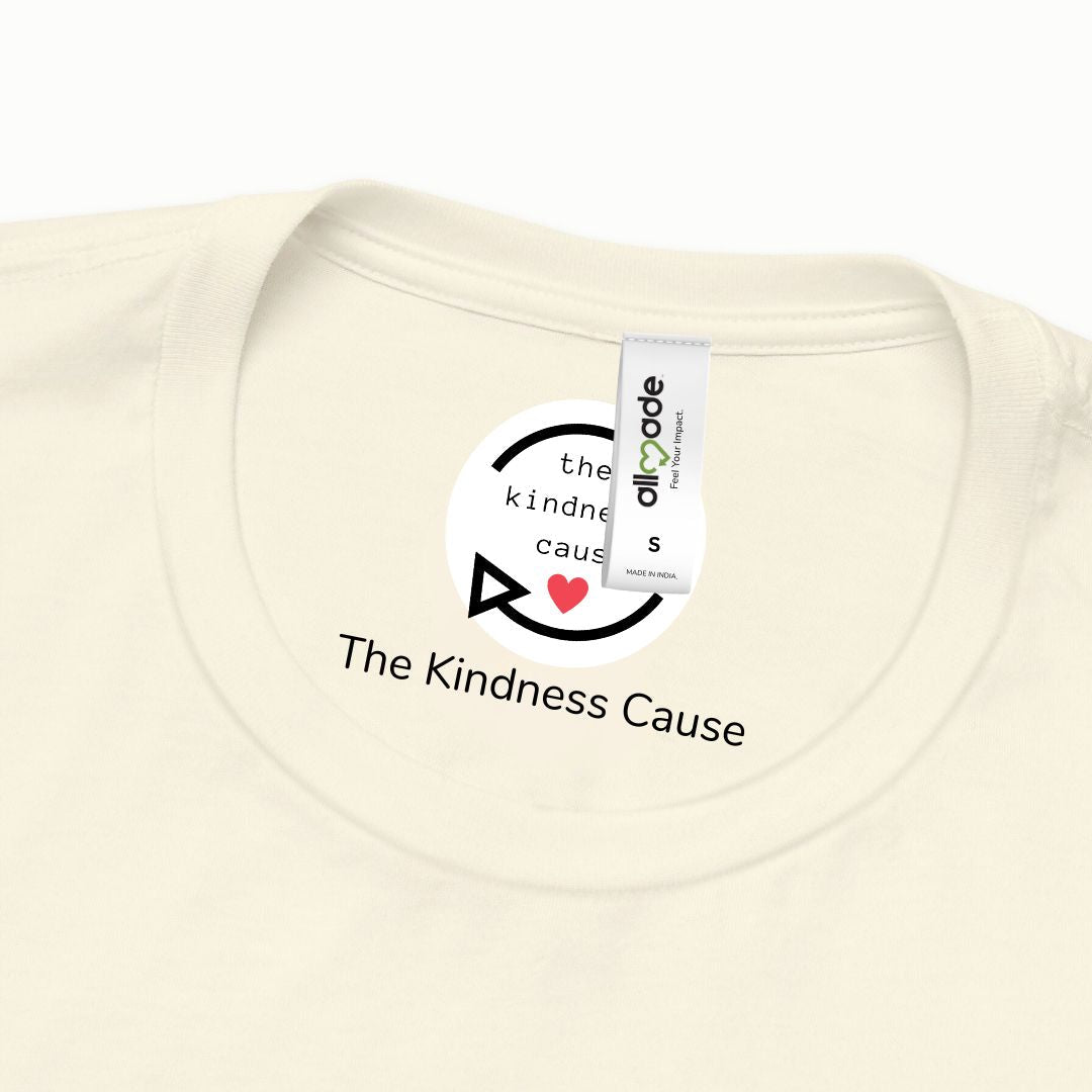 Be A Kind Human Unisex Organic Cotton T-Shirt - The Kindness Cause