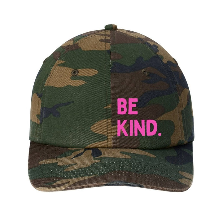 Be Kind Camouflage Cap - The Kindness Cause