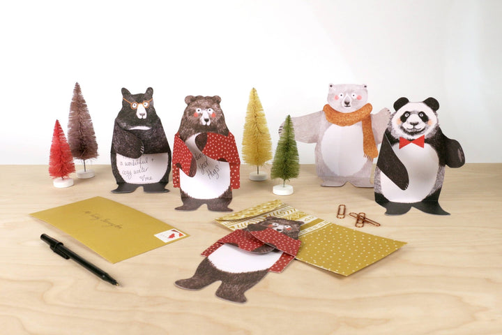 Bear Hugs Notecards - The Kindness Cause