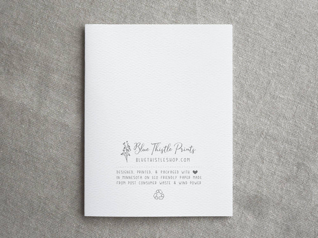 Botanical Plant Greeting Cards Set of 6 - The Kindness Cause