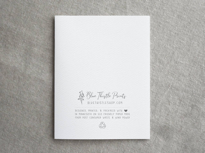 Botanical Plant Greeting Cards Set of 6 - The Kindness Cause