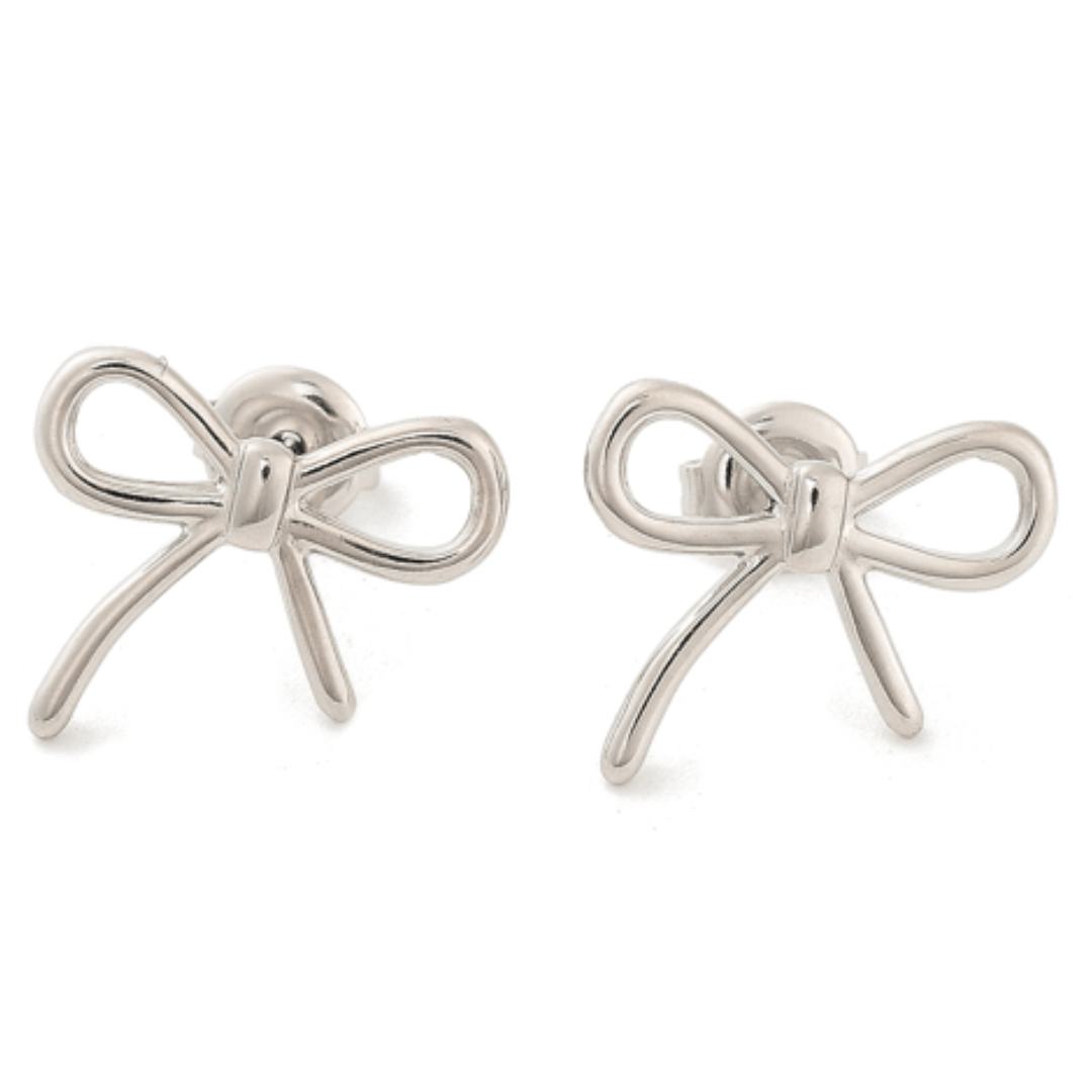 Bow Knot Stud Earrings - The Kindness Cause