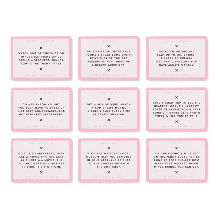 Brass Monkey Date Night Challenges - The Kindness Cause