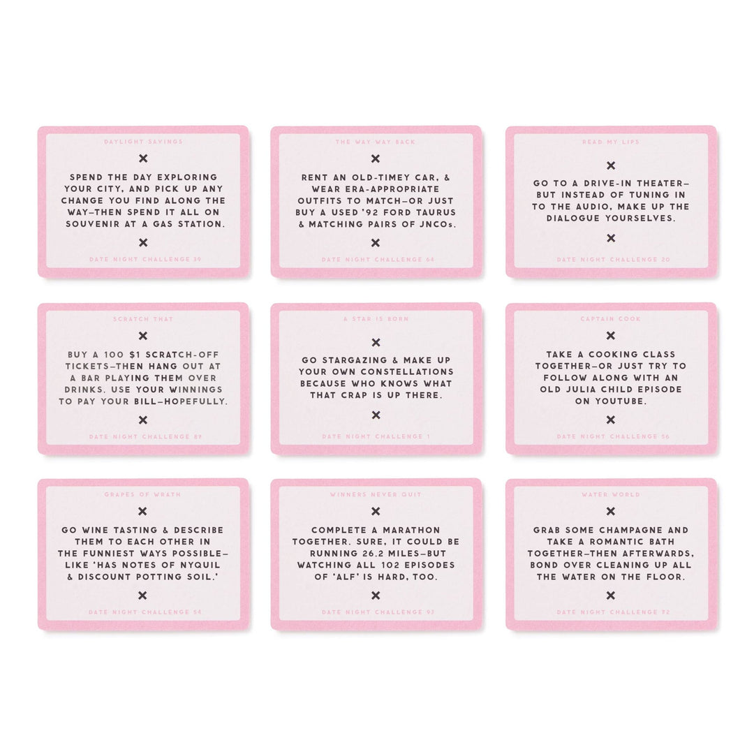 Brass Monkey Date Night Challenges - The Kindness Cause
