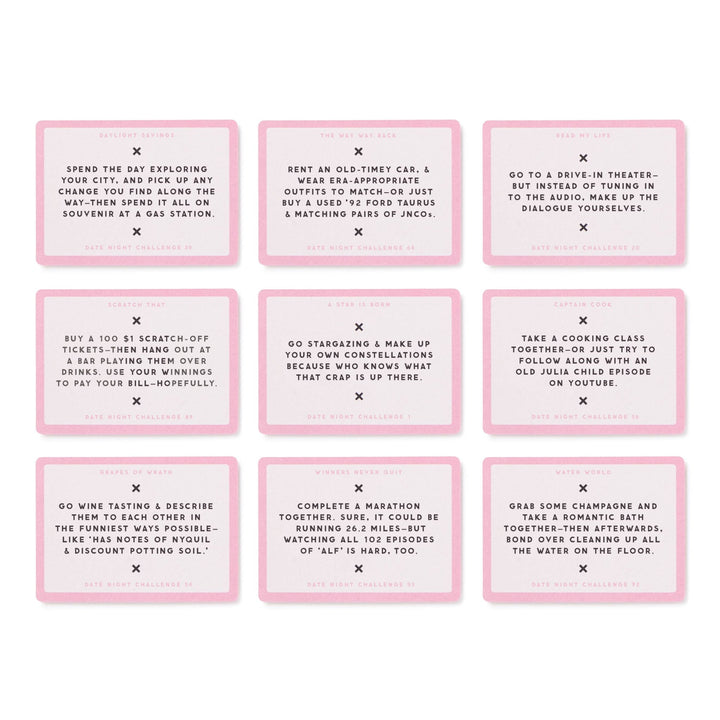 Brass Monkey Date Night Challenges - The Kindness Cause