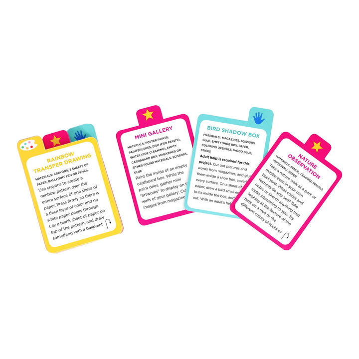 Busy Ideas for Bored Kids: Artist Edition Activity Cards - The Kindness Cause