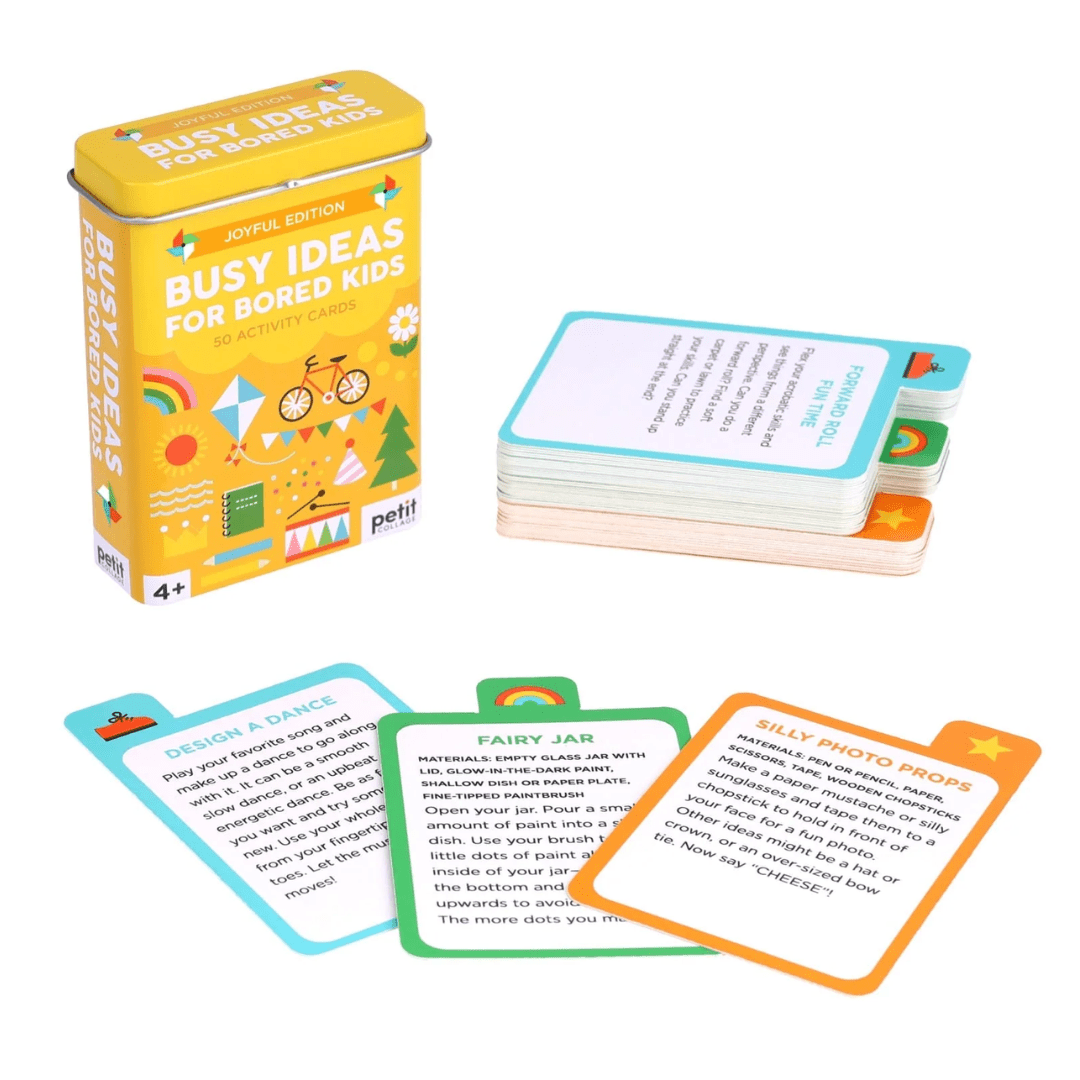 Busy Ideas for Bored Kids Joyful Edition Activity Cards - The Kindness Cause