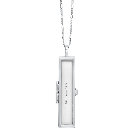 Classic Fortune Locket in Silver - The Kindness Cause