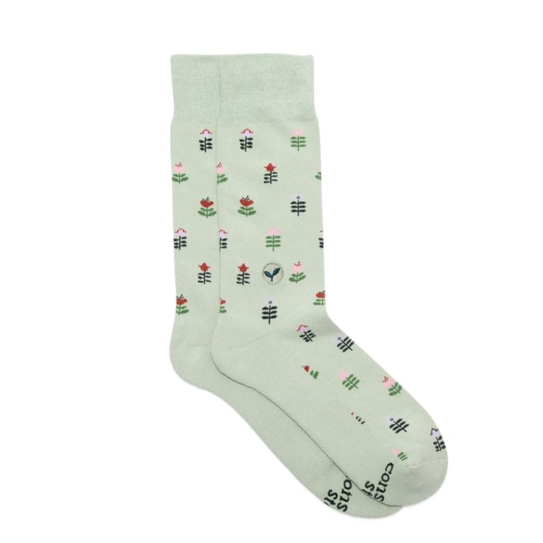 Conscious Step Crew Socks That Plant Trees - The Kindness Cause