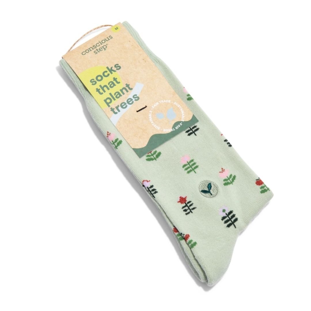 Conscious Step Crew Socks That Plant Trees - The Kindness Cause