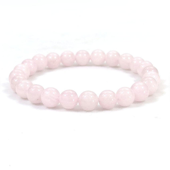 Crystal Beaded Bracelet - Rose Quartz - The Kindness Cause