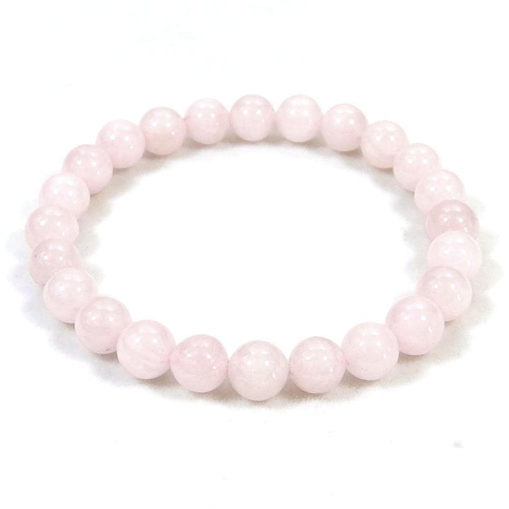 Crystal Beaded Bracelet - Rose Quartz - The Kindness Cause