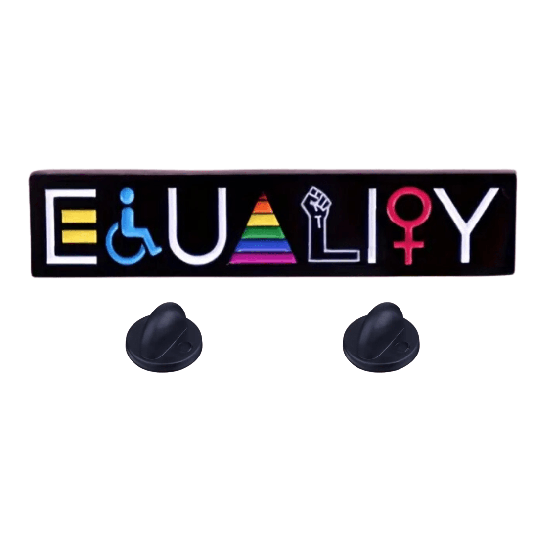 Equality Enamel Lapel Pin - The Kindness Cause