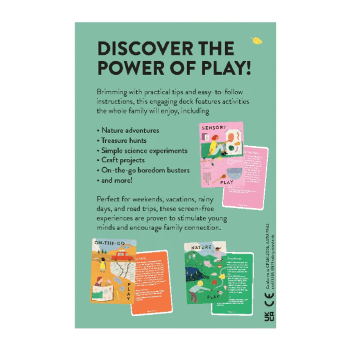 Family Play Deck 60 Activities To Spark Connection &amp; Curiosity - The Kindness Cause