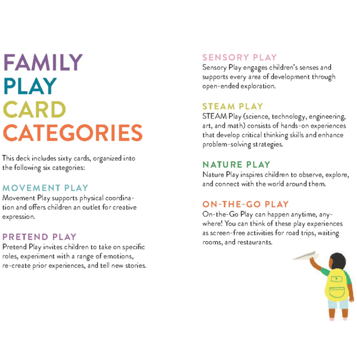 Family Play Deck 60 Activities To Spark Connection &amp; Curiosity - The Kindness Cause