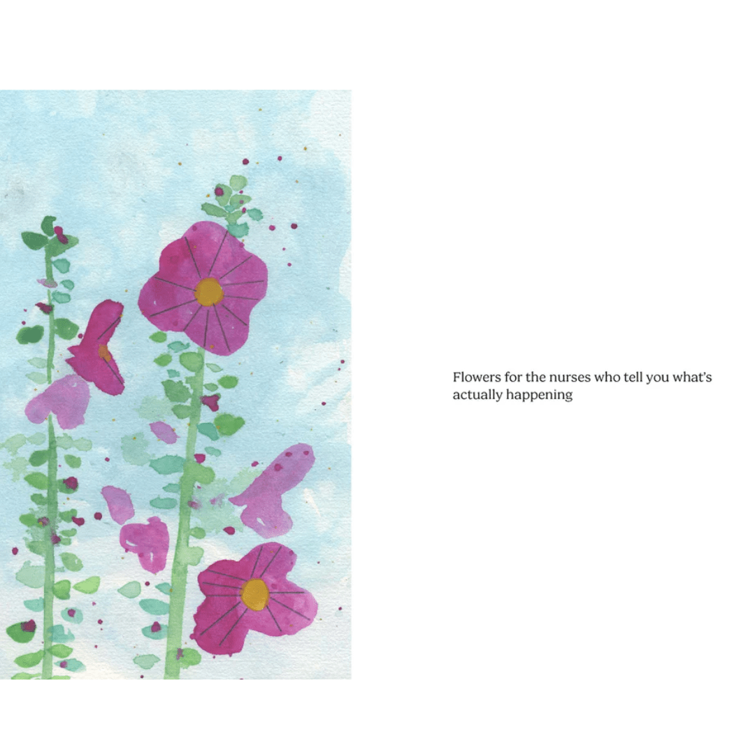 Flowers for Things I Don't Know How to Say Book - The Kindness Cause