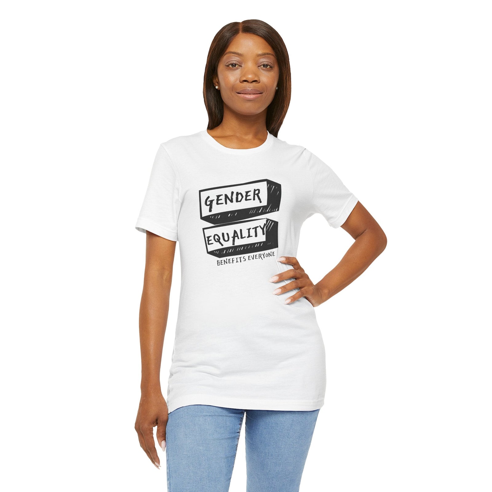 Gender Equality Benefits Everyone Unisex Jersey Tee - The Kindness Cause