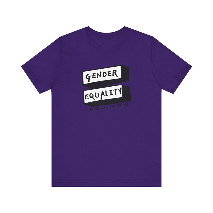 Gender Equality Benefits Everyone Unisex Jersey Tee - The Kindness Cause