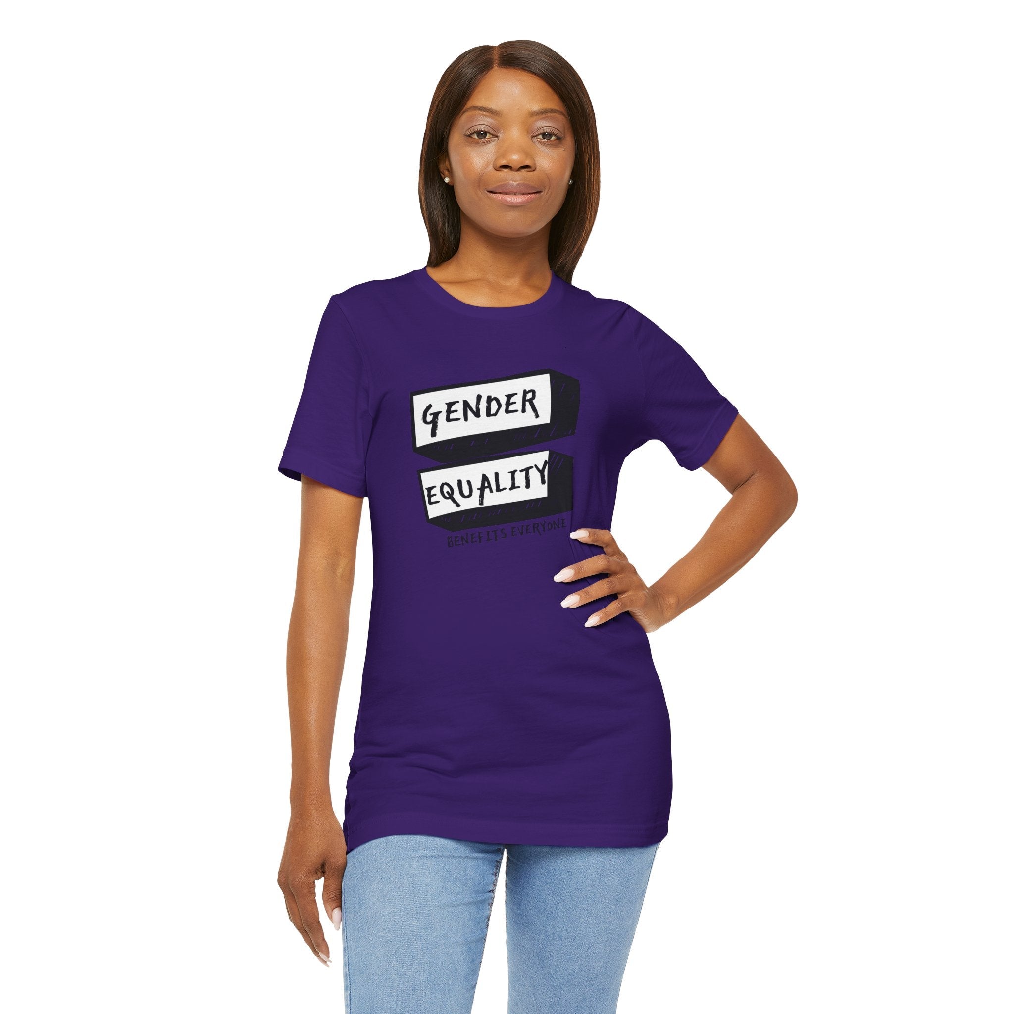 Gender Equality Benefits Everyone Unisex Jersey Tee - The Kindness Cause