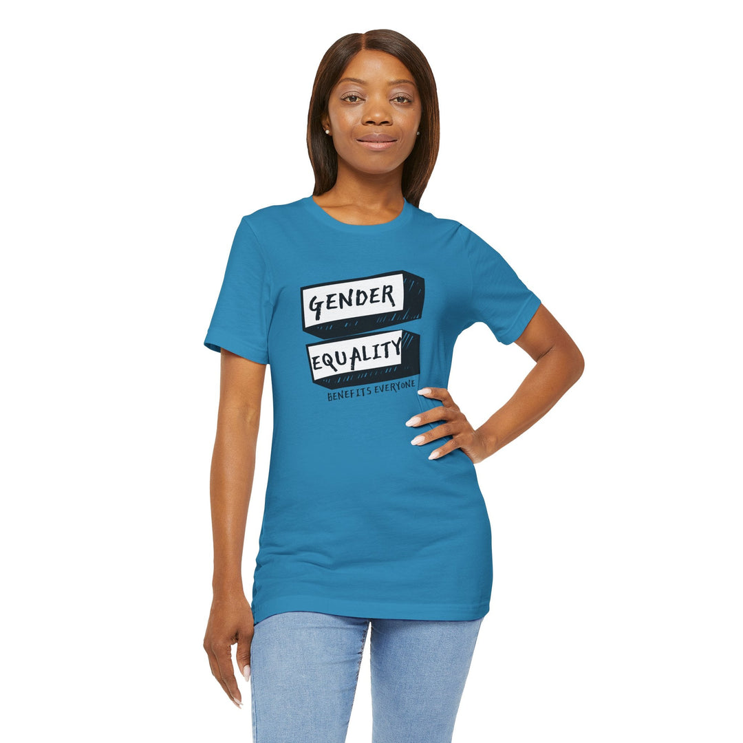 Gender Equality Benefits Everyone Unisex Jersey Tee - The Kindness Cause