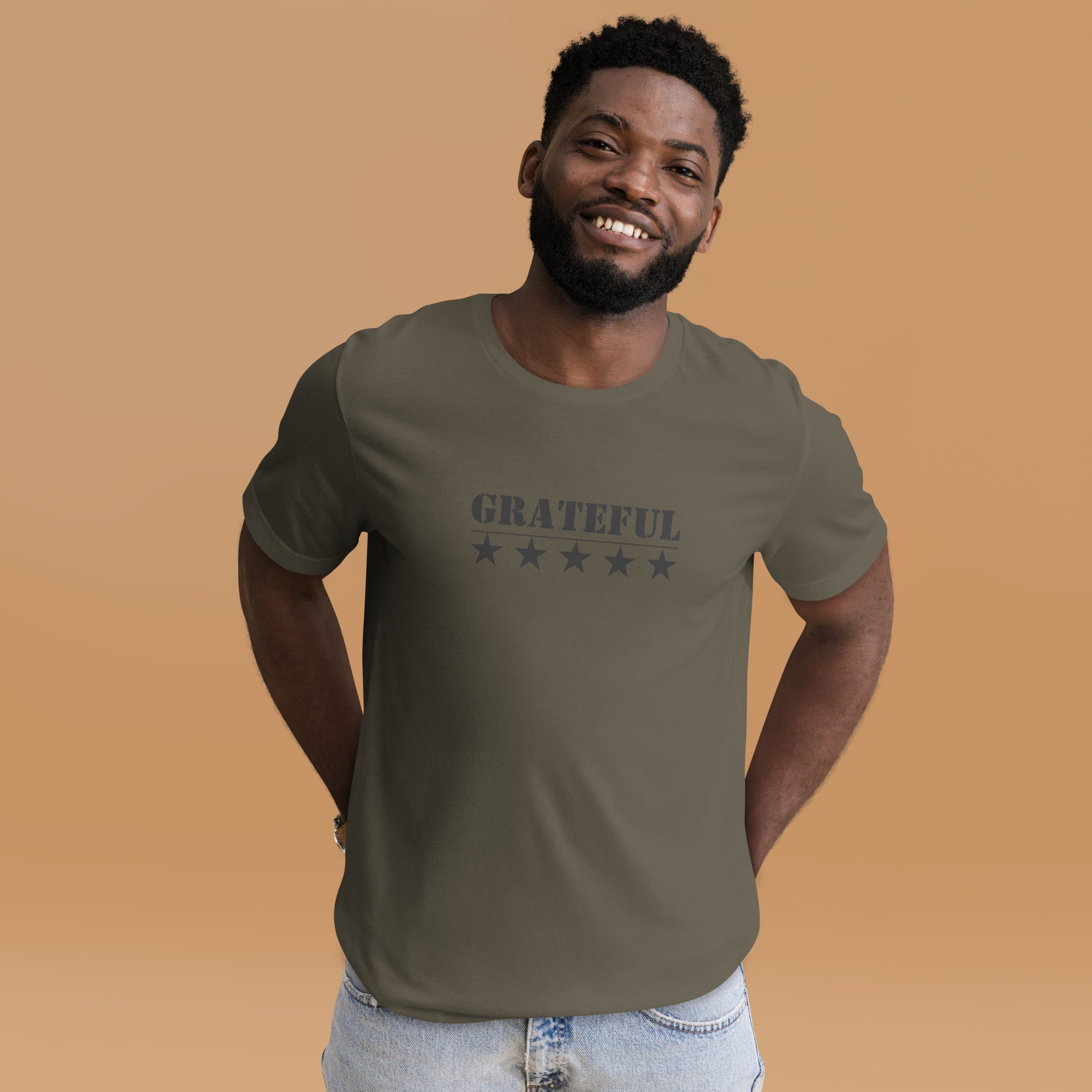 Grateful Star Unisex T - shirt - The Kindness Cause